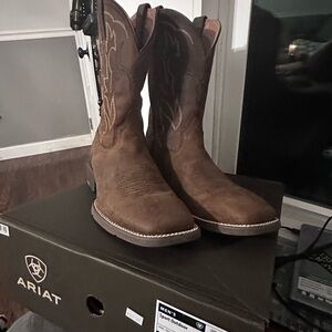 Ariat Men's Rustic Brown Cowboy Boots